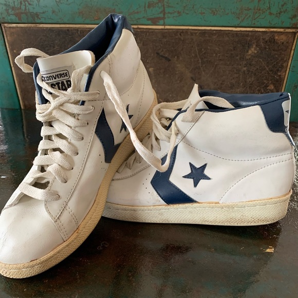converse basketball shoes vintage